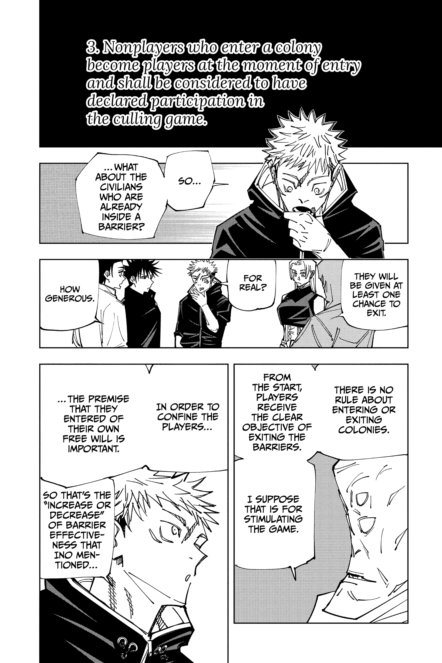 Jujutsu Kaisen Manga